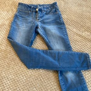 SO jegging size 5 blue denim